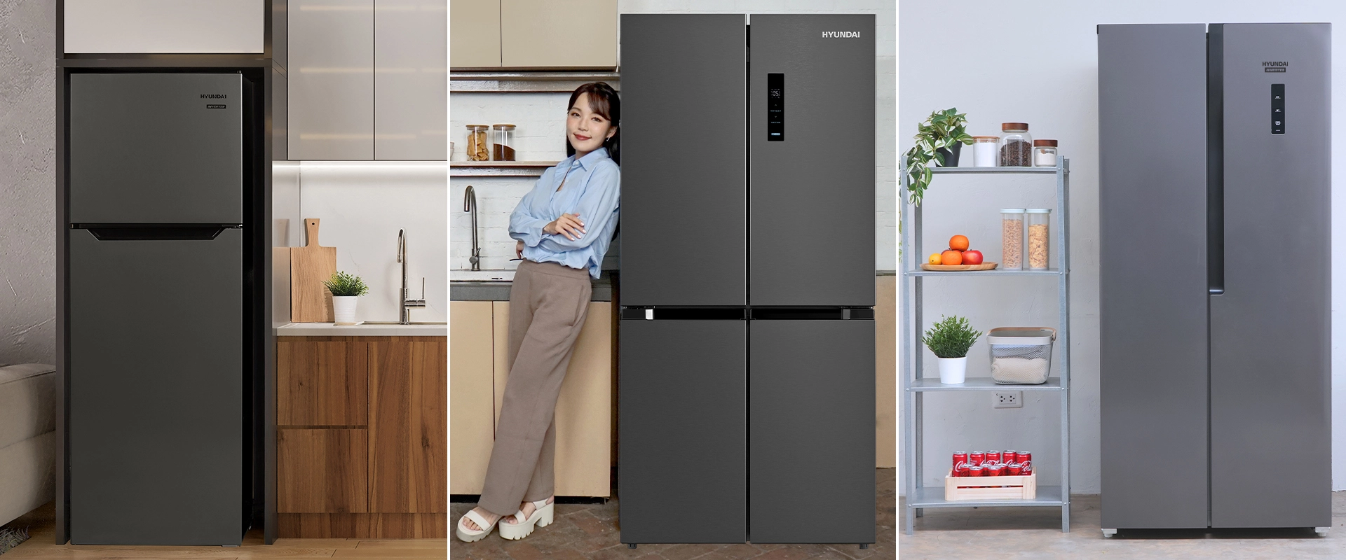Refrigerator (HREF-RTD8TMFDS) — Hyundai Home Appliances